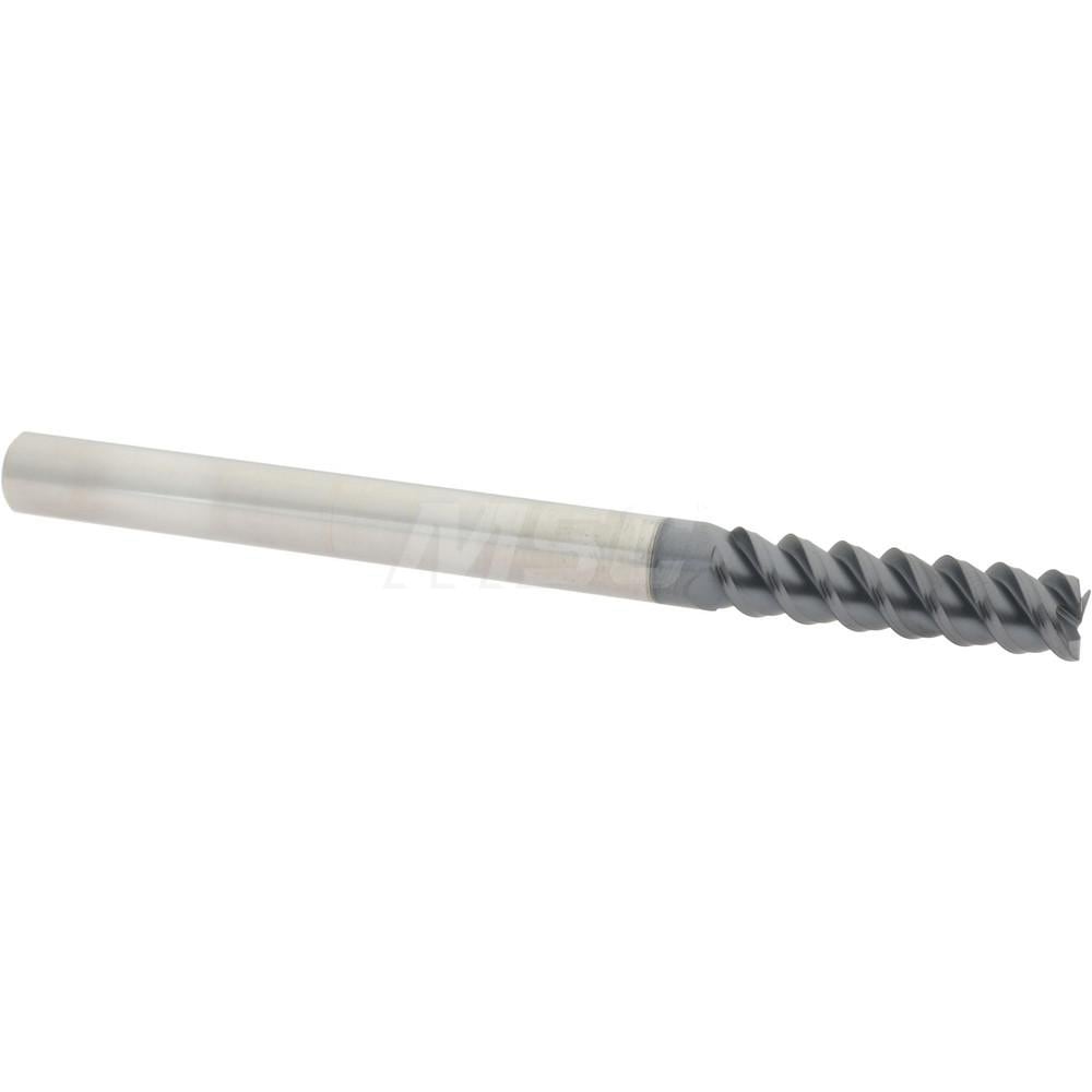 Accupro 360L3125C11 Square End Mill: 5/16 Dia, 1-1/4 LOC, 5/16 Shank Dia, 4 OAL, 3 Flutes, Solid Carbide 