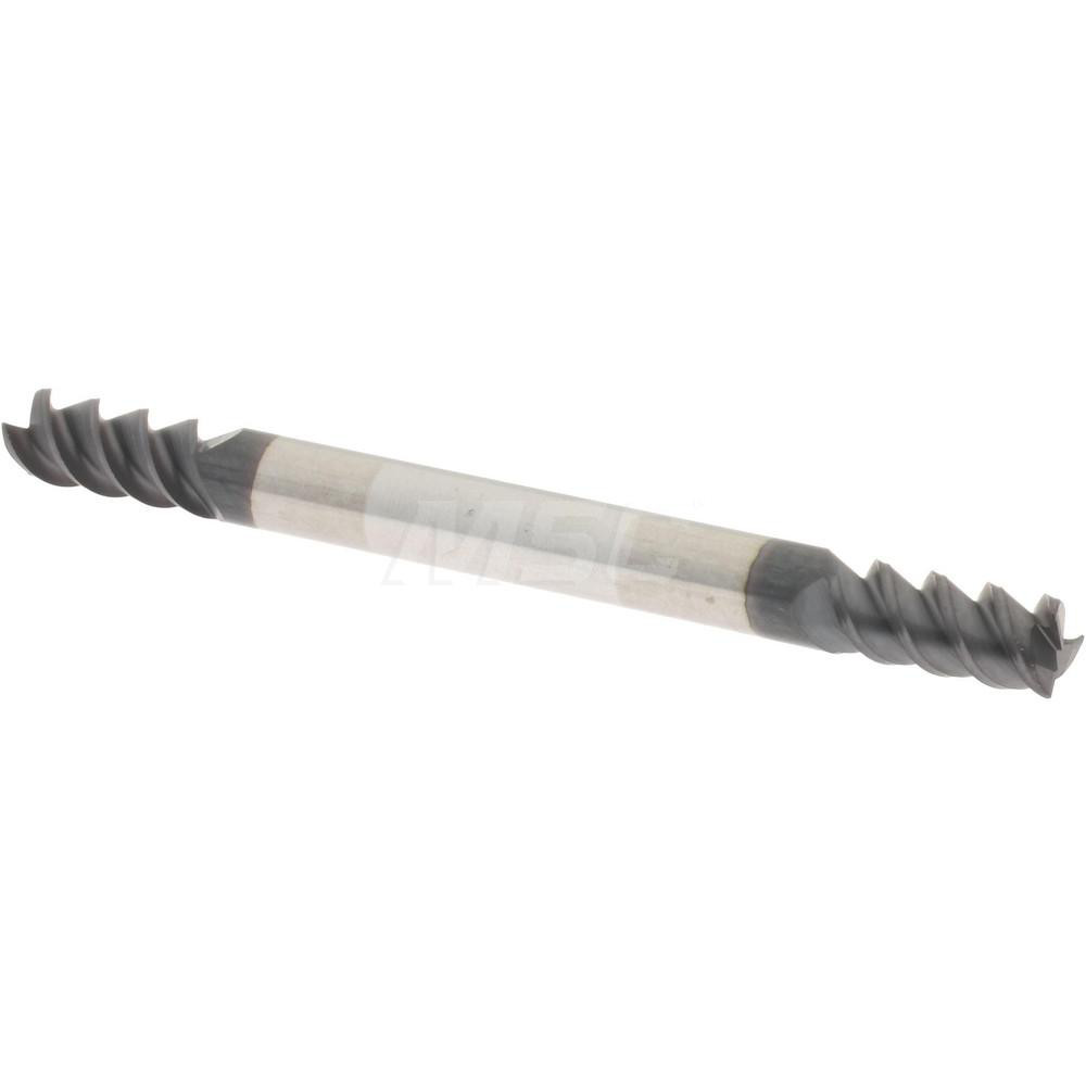 Accupro 12177756 Square End Mill: 1/8 Dia, 1/4 LOC, 1/8 Shank Dia, 1-1/2 OAL, 3 Flutes, Solid Carbide Image