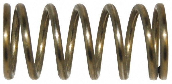 Precision Compression Spring: 0.6" OD, 1" Free Length