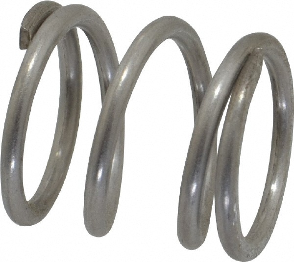 Precision Compression Spring: 0.6" OD, 5/8" Free Length