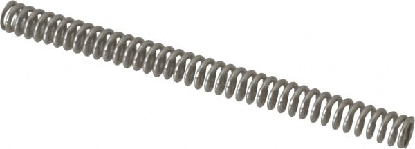 Precision Compression Spring: 0.12" OD, 1-1/2" Free Length