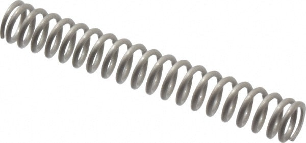 Precision Compression Spring: 0.18" OD, 1-1/4" Free Length