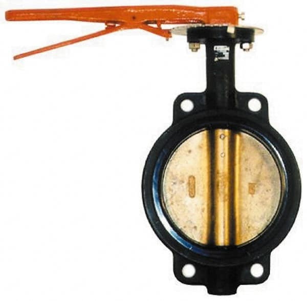 Legend Valve 116-426 Manual Wafer Butterfly Valve: 6" Pipe, Lever Handle 