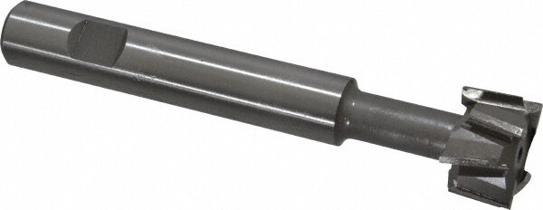 1" Diam, 5/8" Wide, Cobalt T-Slot Cutter