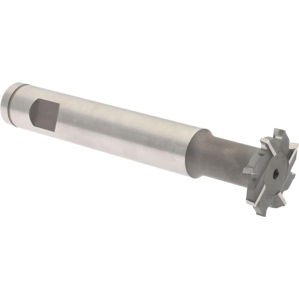 1-1/4" Diam, 3/16" Wide, Cobalt T-Slot Cutter
