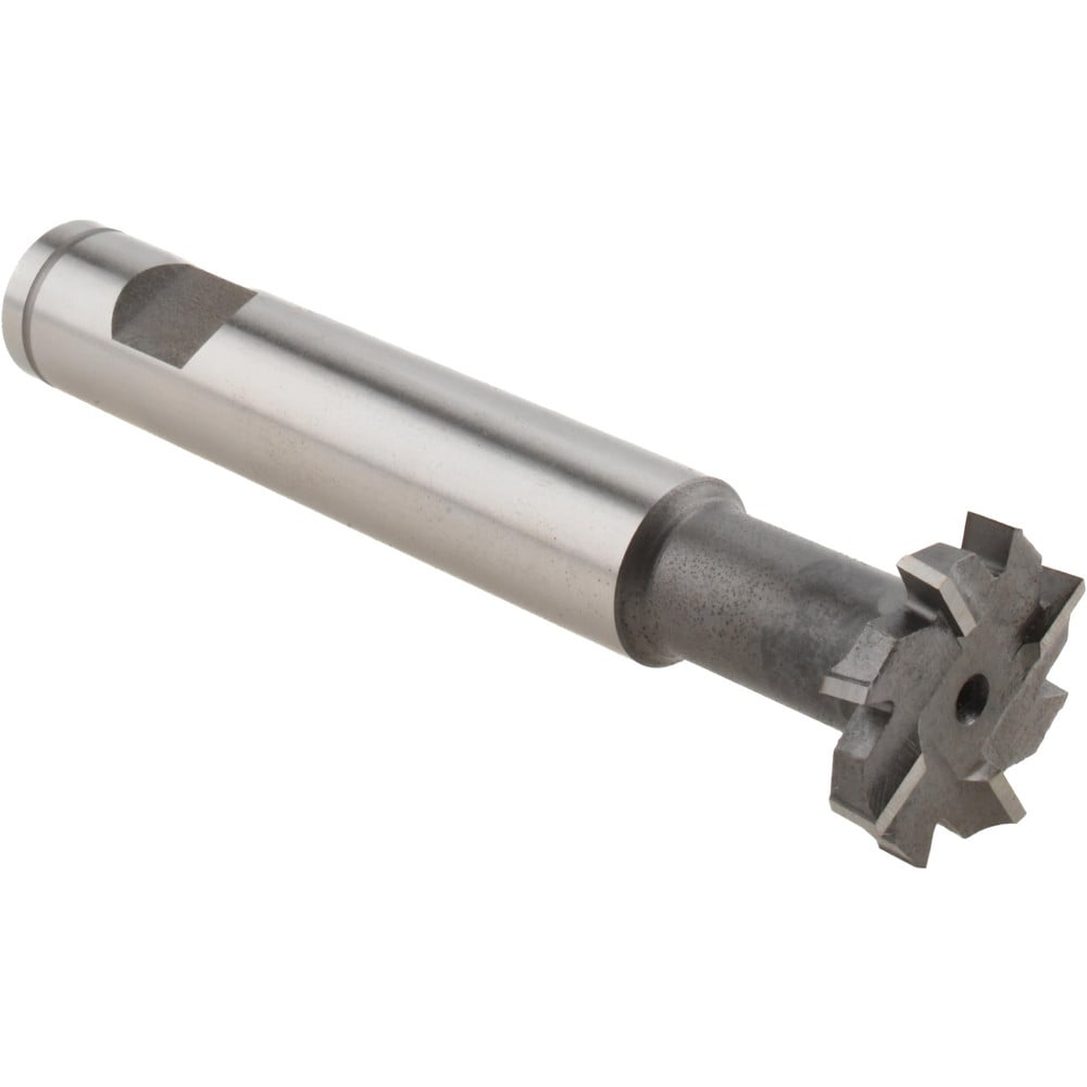 1-1/4" Diam, 1/4" Wide, Cobalt T-Slot Cutter