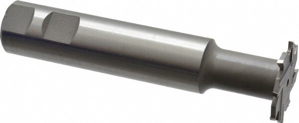 1-1/2" Diam, 1/8" Wide, Cobalt T-Slot Cutter