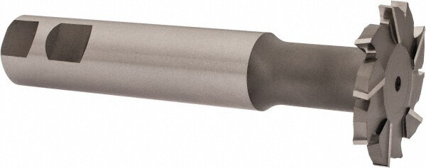 2" Diam, 1/4" Wide, Cobalt T-Slot Cutter