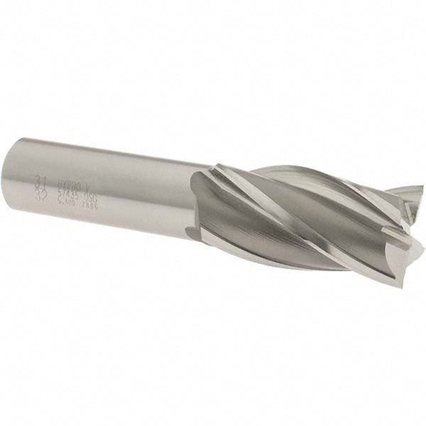 OSG 5743500 Square End Mill: 31/32 Dia, 1-7/8 LOC, 3/4 Shank Dia, 4-1/8 OAL, 4 Flutes, Vanadium High Speed Steel Image