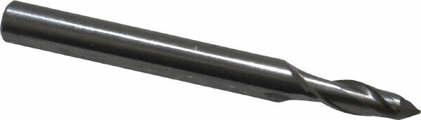 90° 0.1575" Diam 2" OAL 2-Flute Solid Carbide Spotting Drill