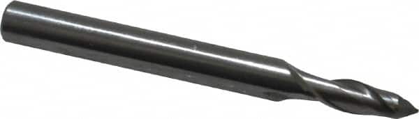 Magafor 88809004000 90° 0.1575" Diam 2" OAL 2-Flute Solid Carbide Spotting Drill 