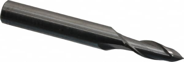 Magafor 88809004760 90° 3/16" Diam 2" OAL 2-Flute Solid Carbide Spotting Drill 