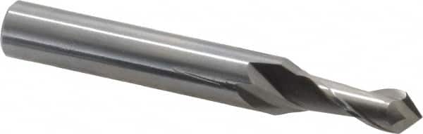 Magafor 88809006000 90° 0.2362" Diam 2-3/8" OAL 2-Flute Solid Carbide Spotting Drill 