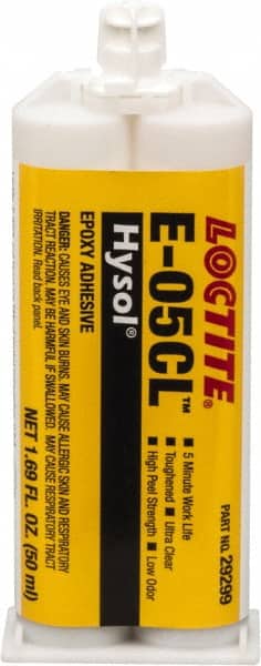 LOCTITE 237099 Two-Part Epoxy: 50 mL, Cartridge Adhesive 