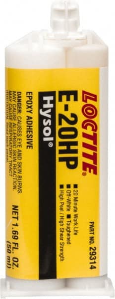 LOCTITE 237107 Two-Part Epoxy: 50 mL, Cartridge Adhesive 