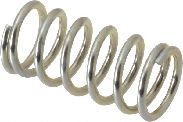 Precision Compression Spring: 0.48" OD, 1" Free Length