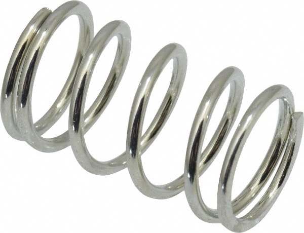 Compression Spring - 0.36 OD x .042 Wire Dia. - Music Wire - Zinc