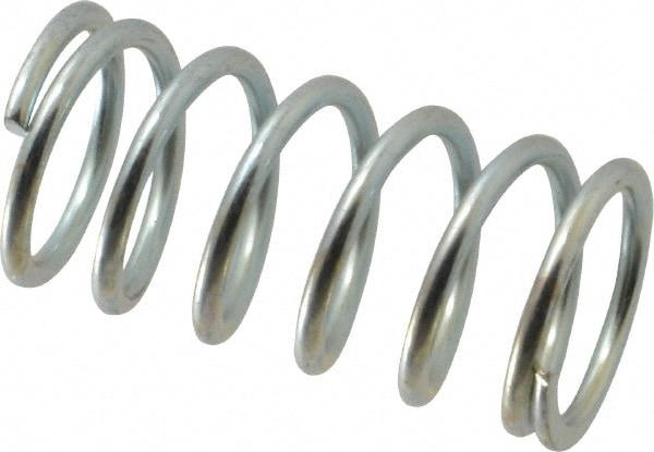 Precision Compression Spring: 0.6" OD, 1-1/4" Free Length