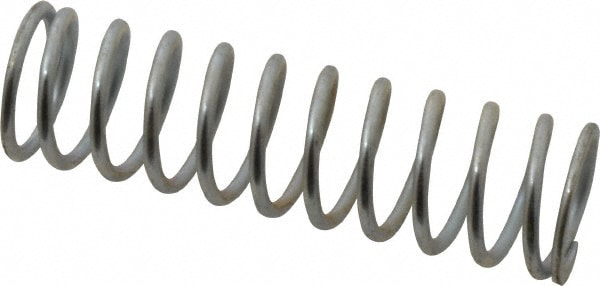 Precision Compression Spring: 0.72" OD, 2-1/2" Free Length