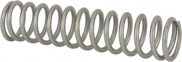 Precision Compression Spring: 0.72" OD, 3" Free Length