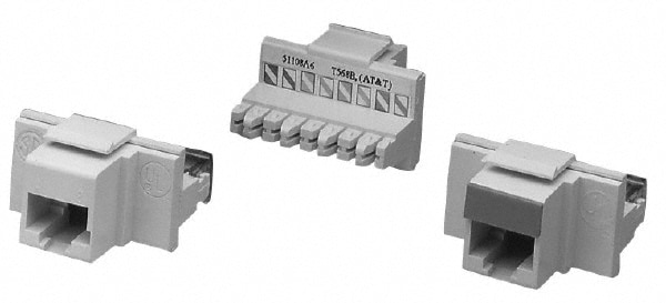 Coaxial Cable Outlets & Receptacles; Wall Plate Configuration: Port ; Number of Gangs: 0 ; Mounting Type: Snap-in ; Color: Gray ; UNSPSC Code: 26121630