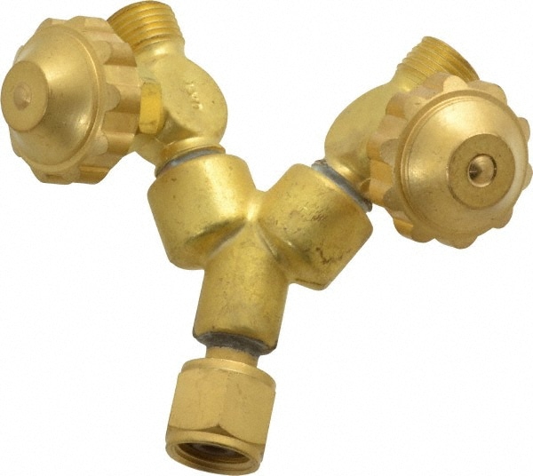 Oxygen, Two Hose to One Regulator