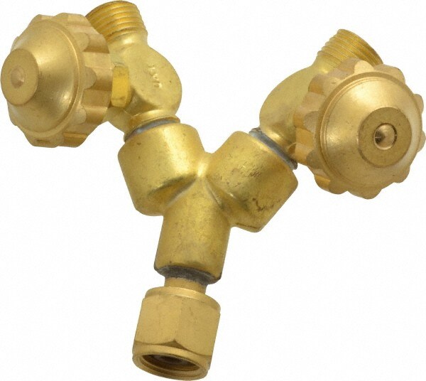 Oxygen, Two Hose to One Regulator
