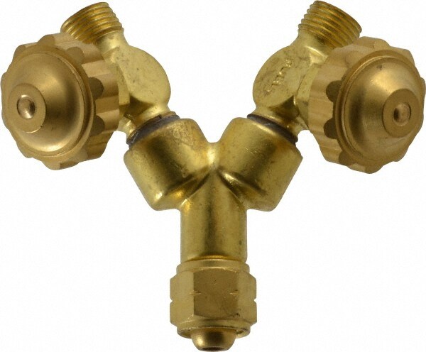 Gas, Two Hose to One Regulator