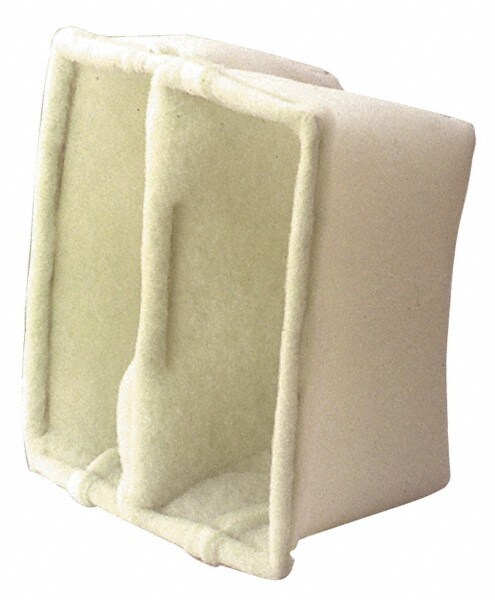 Bag Air Filter: MERV 8, 11" Deep, 24" Wide, 24" High, Polyester