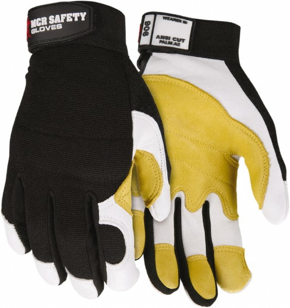 MCR Safety Leather Work Gloves 91722298 MSC Industrial Supply