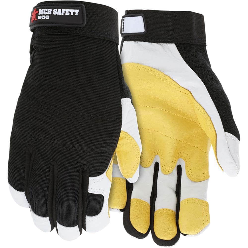 General Purpose Work Gloves: Large, Leather