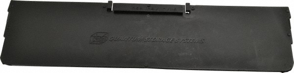 Bin Divider: Use with Quantum Storage Systems - QSB 109CON, QSB 110CON & QSB 116CON, Black - 11.1" Wide, 4" High, Polypropylene