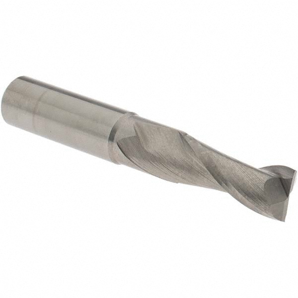 OSG 402-4062 Square End Mill: 13/32 Dia, 1 LOC, 7/16 Shank Dia, 2-3/4 OAL, 2 Flutes, Solid Carbide Image