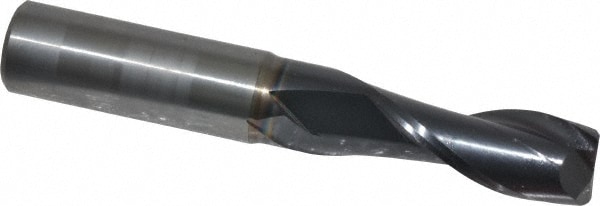 OSG 402-406211 Square End Mill: 13/32 Dia, 1 LOC, 7/16 Shank Dia, 2-3/4 OAL, 2 Flutes, Solid Carbide Image