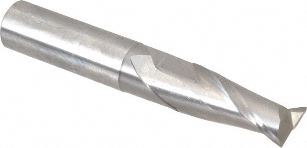 OSG 402-4219 Square End Mill: 27/64 Dia, 1 LOC, 7/16 Shank Dia, 2-3/4 OAL, 2 Flutes, Solid Carbide Image