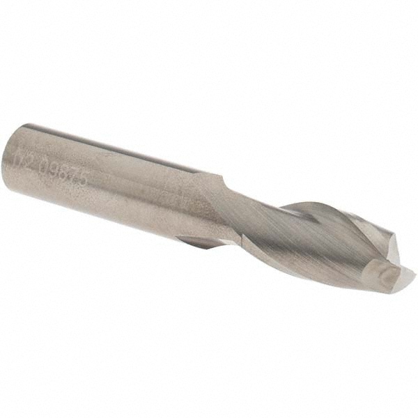 OSG 402-5000 Square End Mill: 1/2 Dia, 1 LOC, 1/2 Shank Dia, 3 OAL, 2 Flutes, Solid Carbide Image