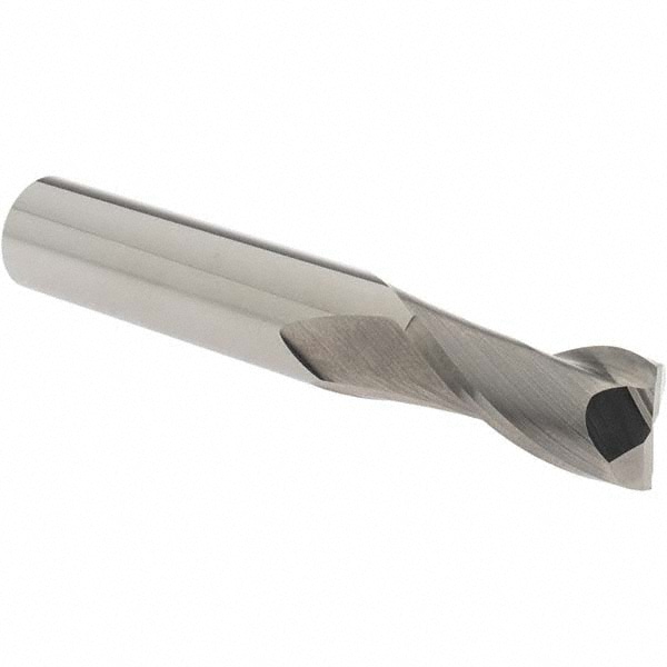 OSG 402-5625 Square End Mill: 9/16 Dia, 1-1/8 LOC, 9/16 Shank Dia, 3-1/2 OAL, 2 Flutes, Solid Carbide Image