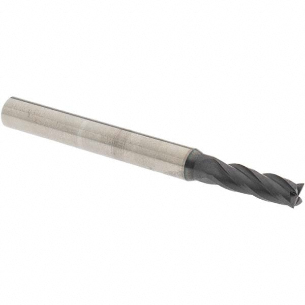 OSG 404-203111 Square End Mill: 13/64 Dia, 5/8 LOC, 1/4 Shank Dia, 2-1/2 OAL, 4 Flutes, Solid Carbide Image