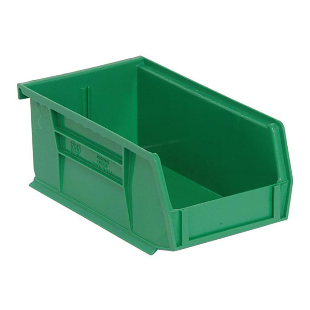 Plastic Hopper Stacking Bin: Green