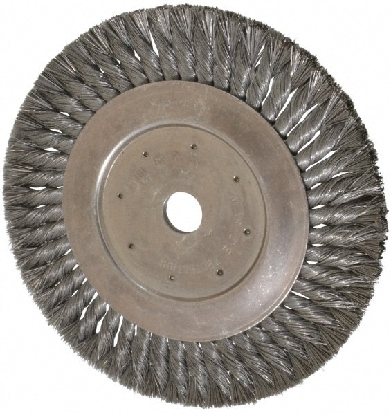 Value Collection S00652081 Wheel Brush: 10" Wheel Dia, Knotted Image