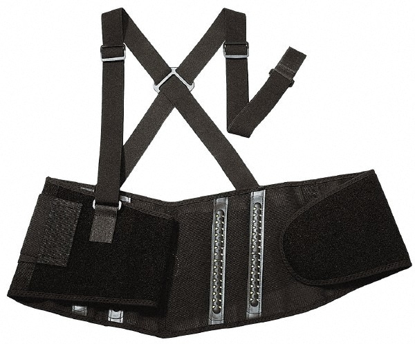 Ergodyne - Back Support: Belt with Adjustable Shoulder Straps, Small ...