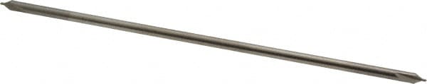 Combo Drill & Countersink: #0, 1/8" Body Dia, Solid Carbide