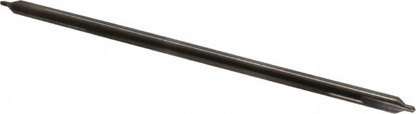 Combo Drill & Countersink: #2, 3/16" Body Dia, Solid Carbide