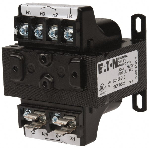 Eaton Cutler-Hammer C0100E1B 1 Phase, 0.1 kVA, Control Transformer 