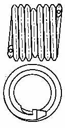 Screw-Locking Insert: Stainless Steel, #4-40 UNC, 1D