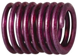 Screw-Locking Insert: Stainless Steel, #8-32 UNC, 2D