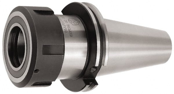 Collet Chuck: 1" Capacity, Single Angle Collet, Taper Shank