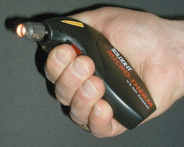 Butane Torches & Butane Soldering Irons; Type: Palm ; Maximum Operating Temperature: 650.0; 1300