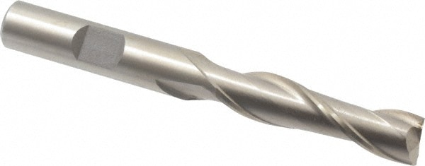 Value Collection 723-1219 Square End Mill: 3/8 Dia, 1-1/2 LOC, 3/8 Shank Dia, 3-1/4 OAL, 2 Flutes, Cobalt Image