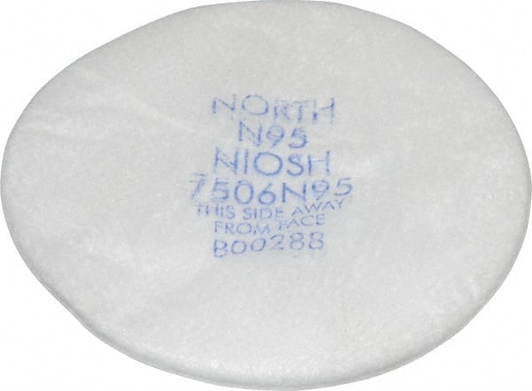 North 7506N95 Facepiece Filter: Non-Oil Based Particulates 